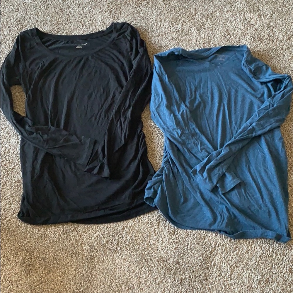 Liz Lange maternity shirts.